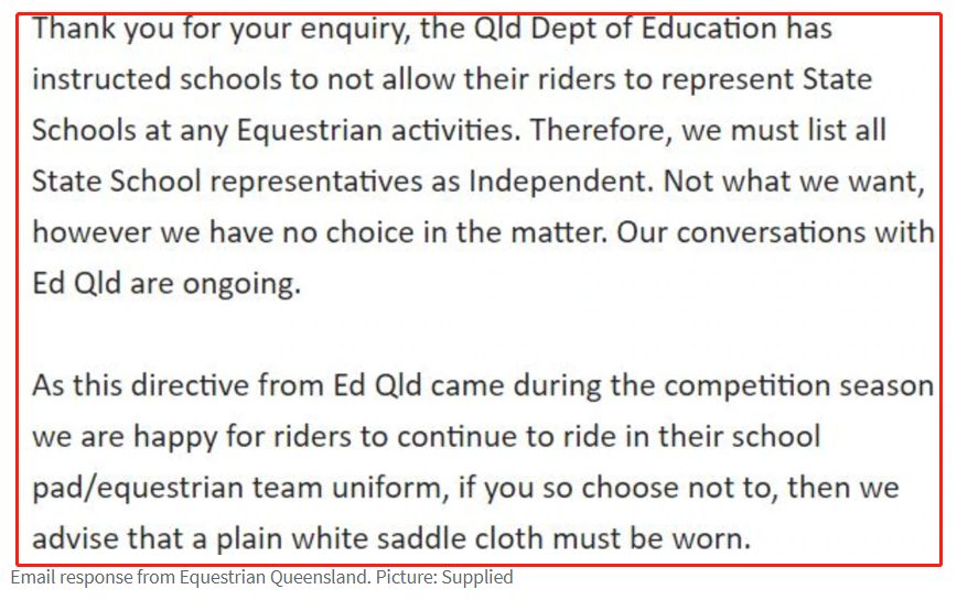 公校学生不配代表学校参加马术比赛？！这一政策引发争议！父母请愿，促使当局改变荒唐决定