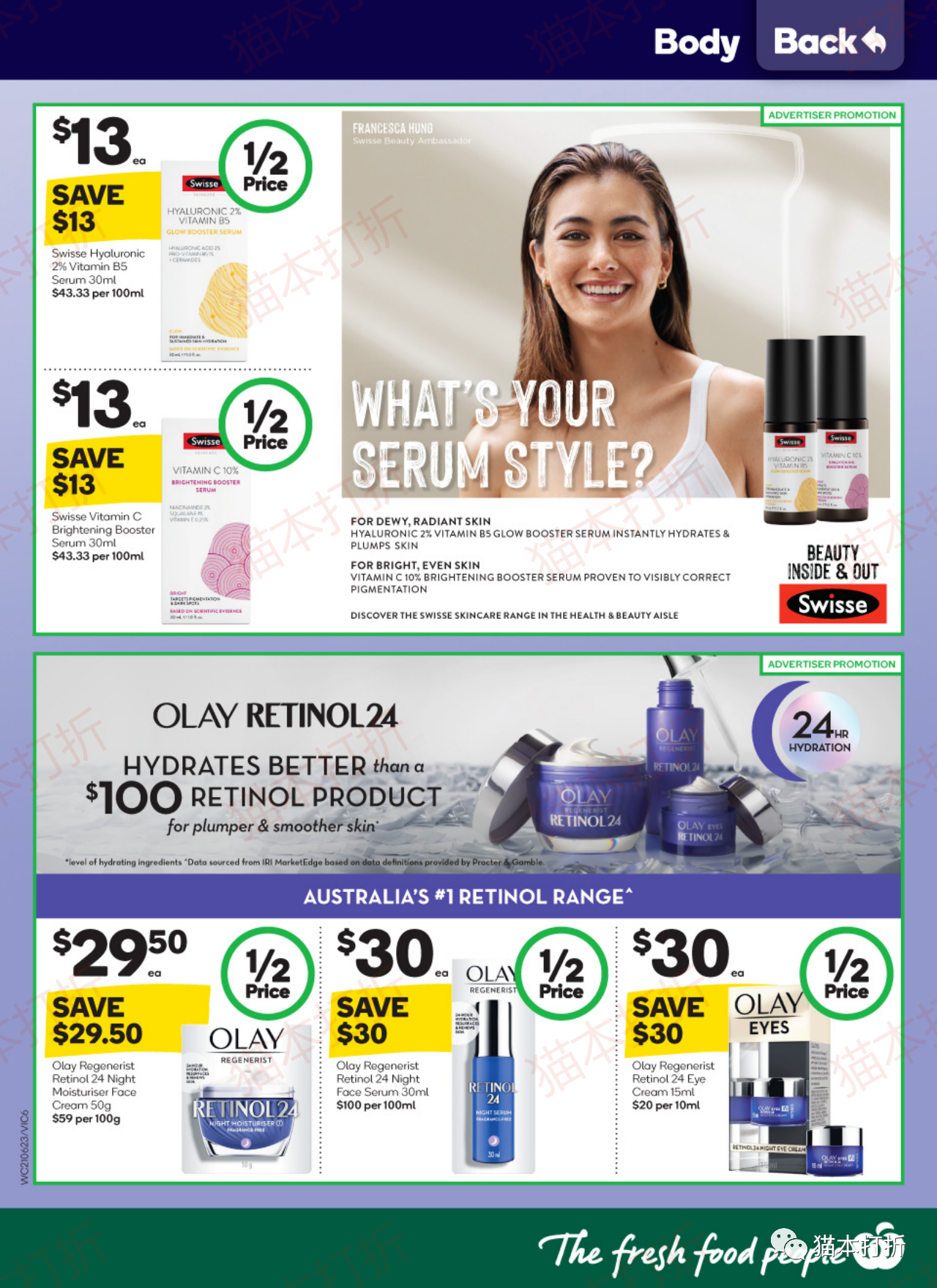 Woolworths 本周最新打折图表 6月21日---6月27日！