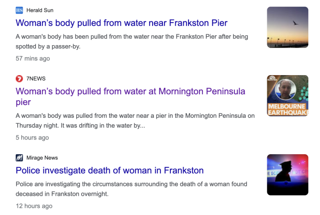 突发！墨尔本东南区惊现亚裔女尸，路人惊恐目睹“漂浮在水面”！警方紧急封锁