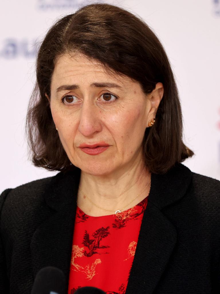 前总理格拉迪斯·贝雷吉克利安（Gladys Berejiklian）在承认与马奎尔先生的秘密关系时引起了冲击波。图片：NCA新闻通讯社/达米安·肖