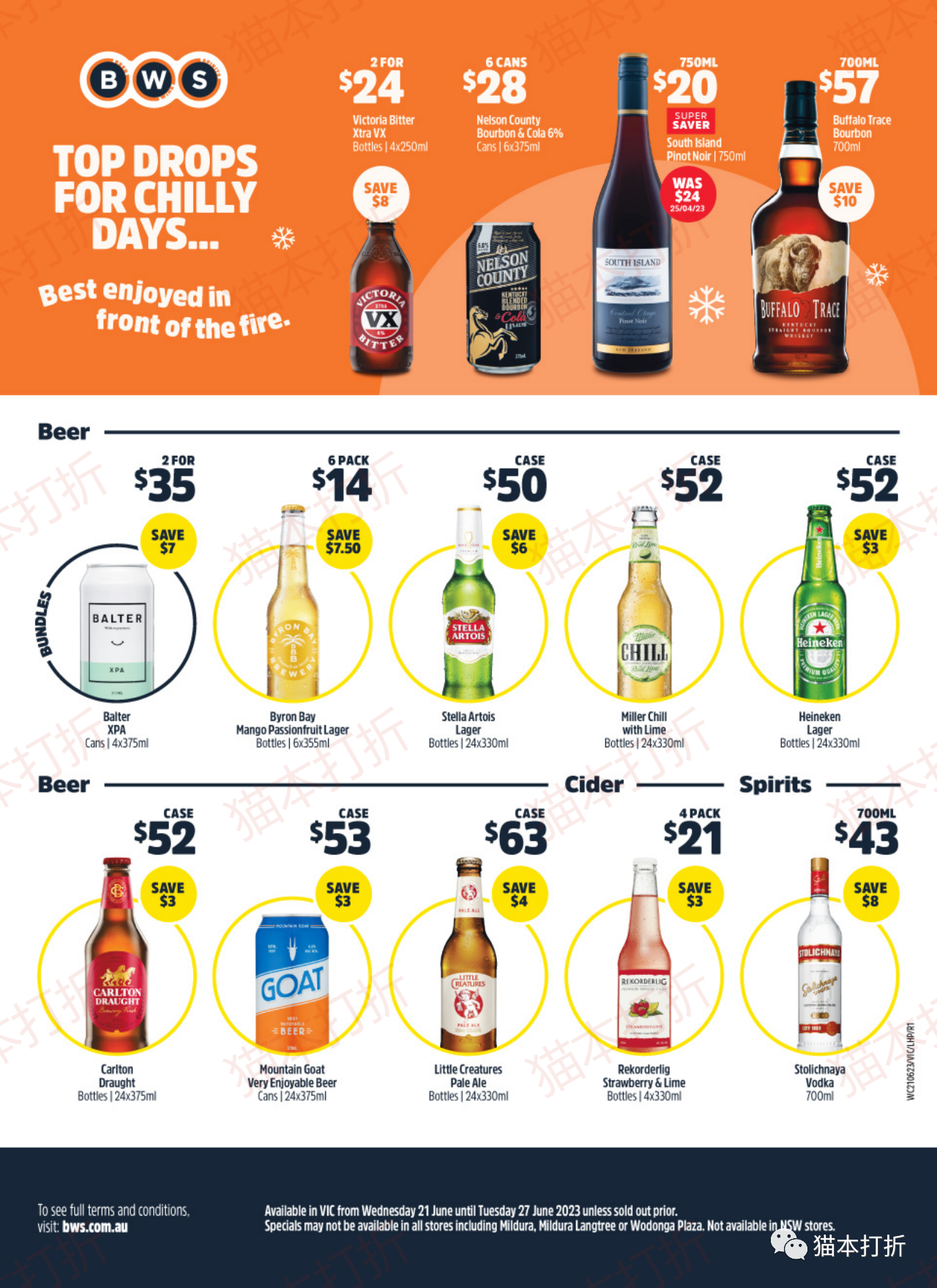 Woolworths 本周最新打折图表 6月21日---6月27日！