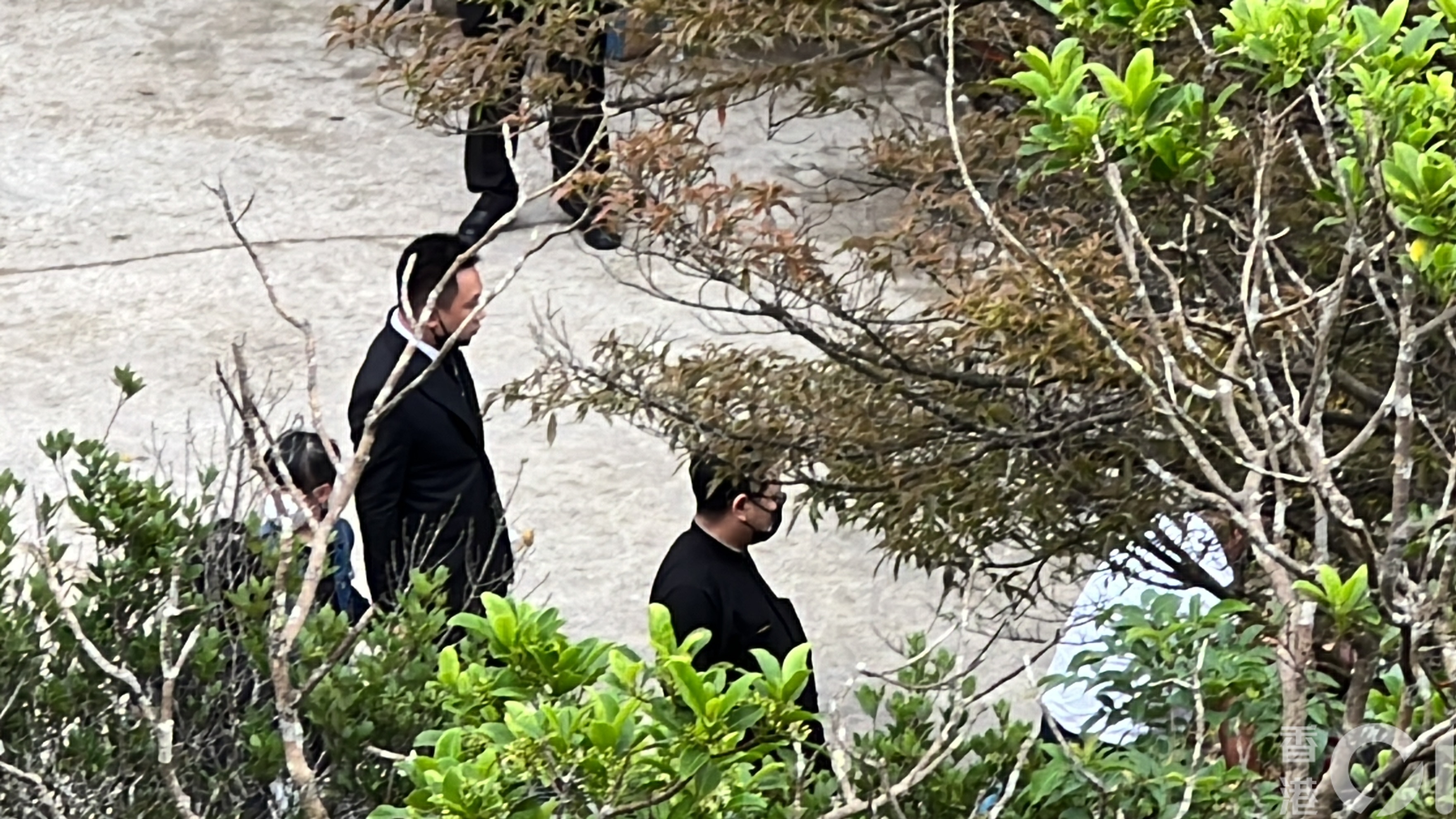 蔡天凤出殡：灵柩送宝莲禅寺海会灵塔火化，家属送殡黯然神伤（组图）
