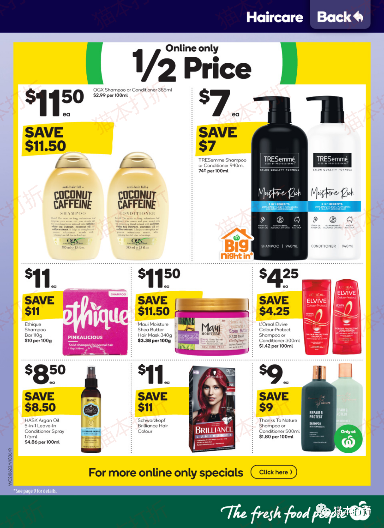 Woolworths 本周最新打折图表 6月21日---6月27日！