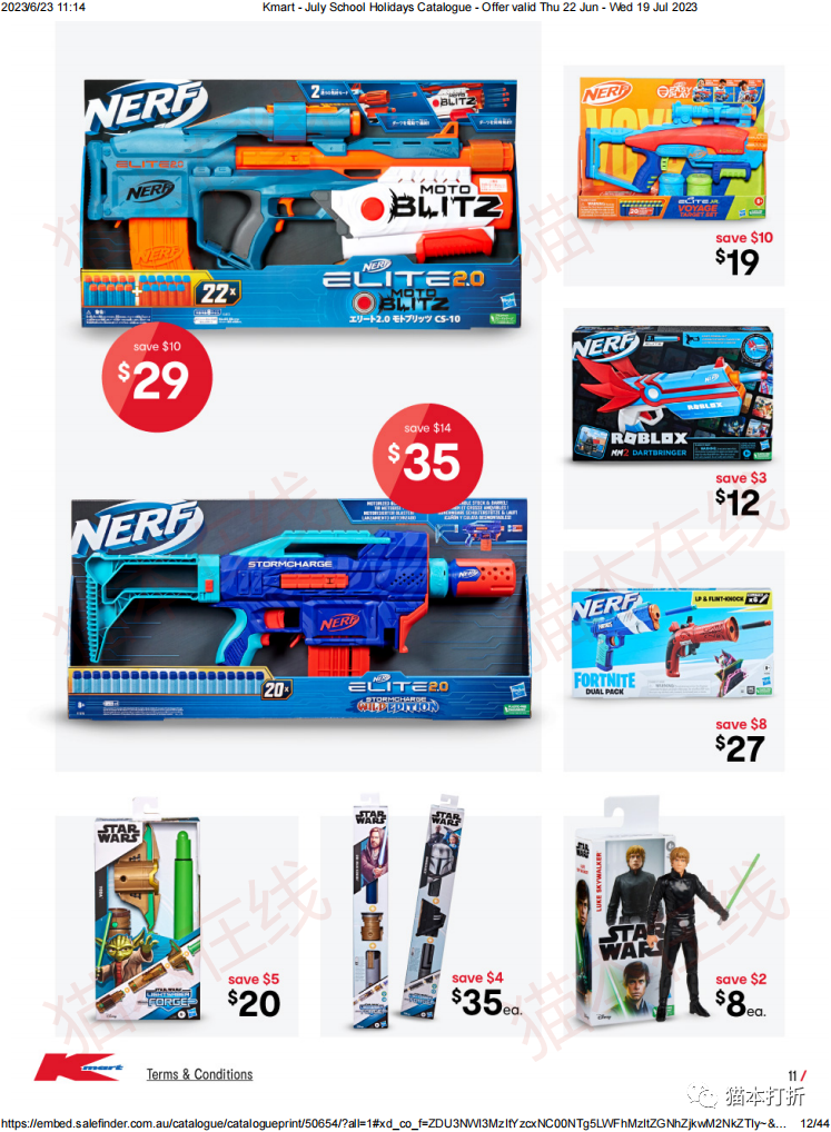 Kmart 6月22日-7月19日打折图册（高清43页）