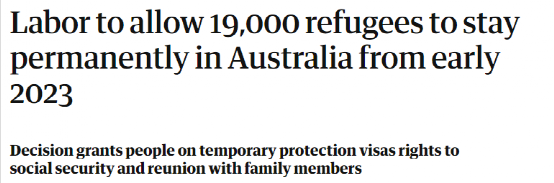 澳洲难民疯狂激增！澳洲对难民的宽容，甚至超过了对中国移民的审批