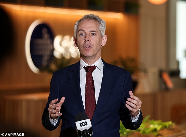 Immigration minister Andrew Giles (pictured) announced the changes as part of a broader move by the Albanese government to address migrant worker exploitation