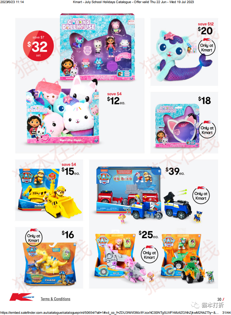 Kmart 6月22日-7月19日打折图册（高清43页）