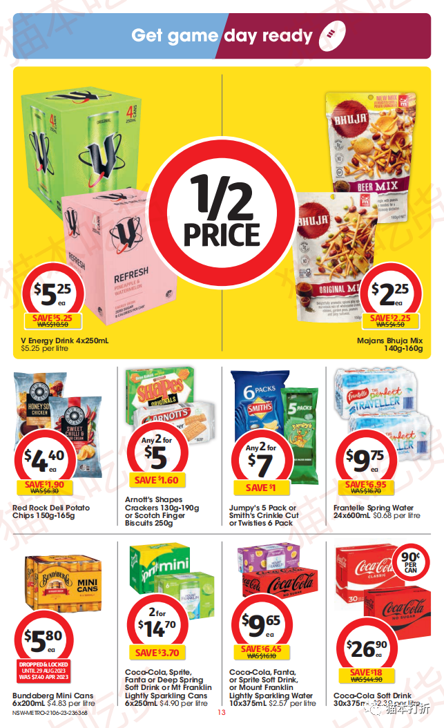 Coles 本周最新打折图表 6月21日---6月27日！