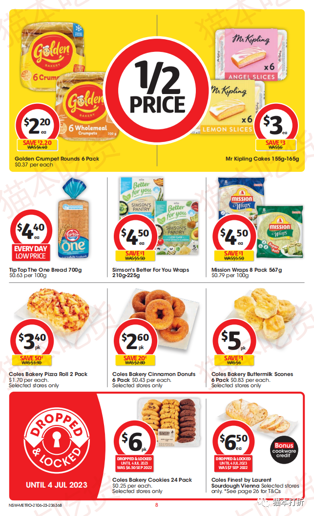 Coles 本周最新打折图表 6月21日---6月27日！