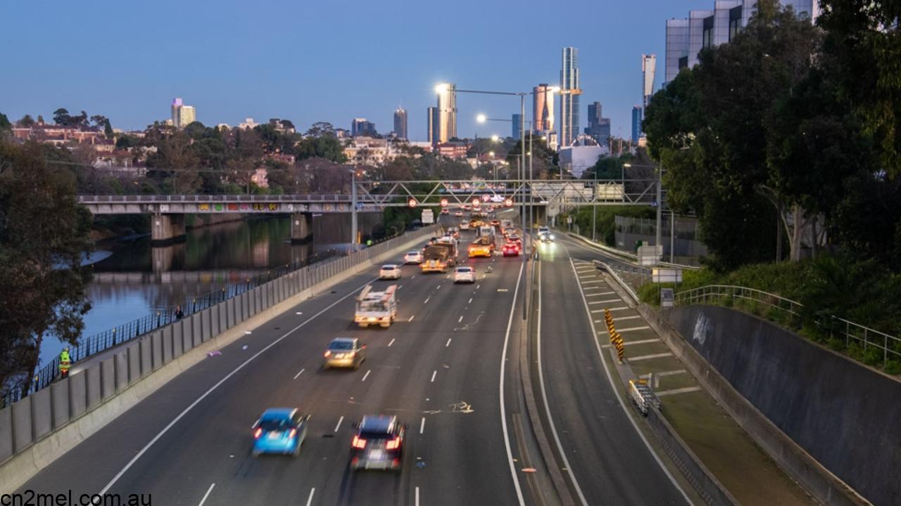 Commuters will be slugged more to drive on the Citylink tollway next financial year. Picture: Simon Anders