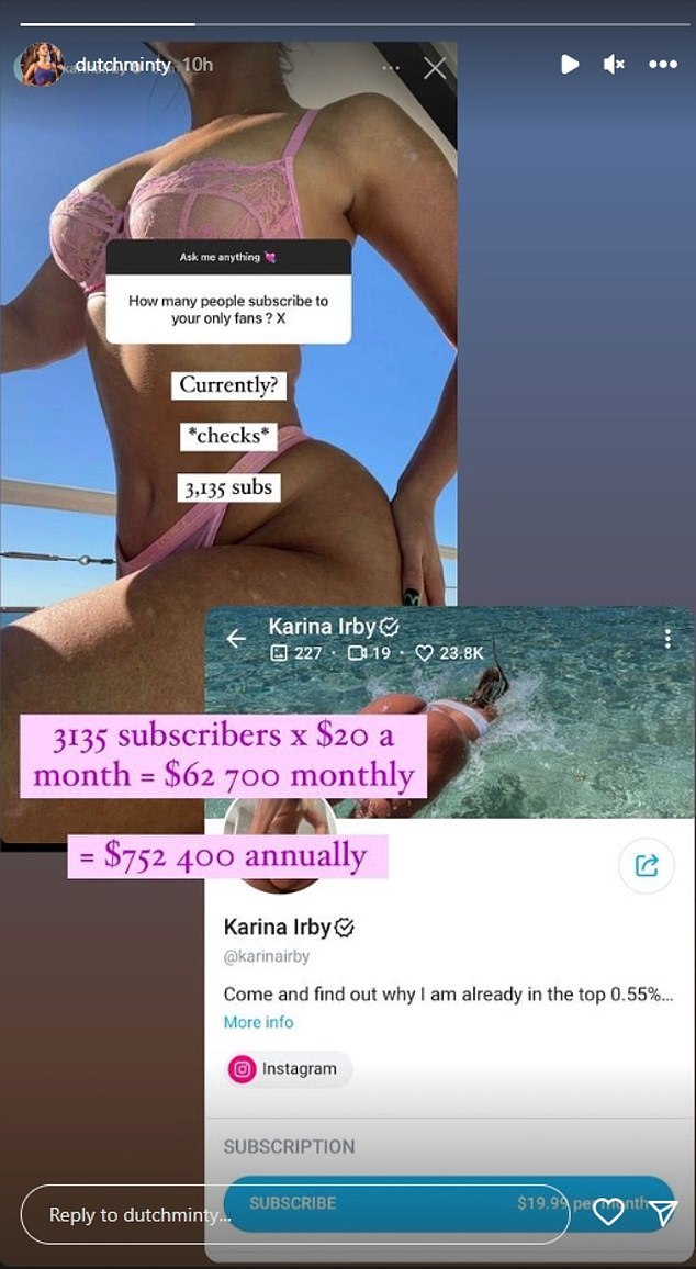 年入$75万！OnlyFans成人网红，兼职都赚得比澳洲总理多！本人：“老公很支持我！”