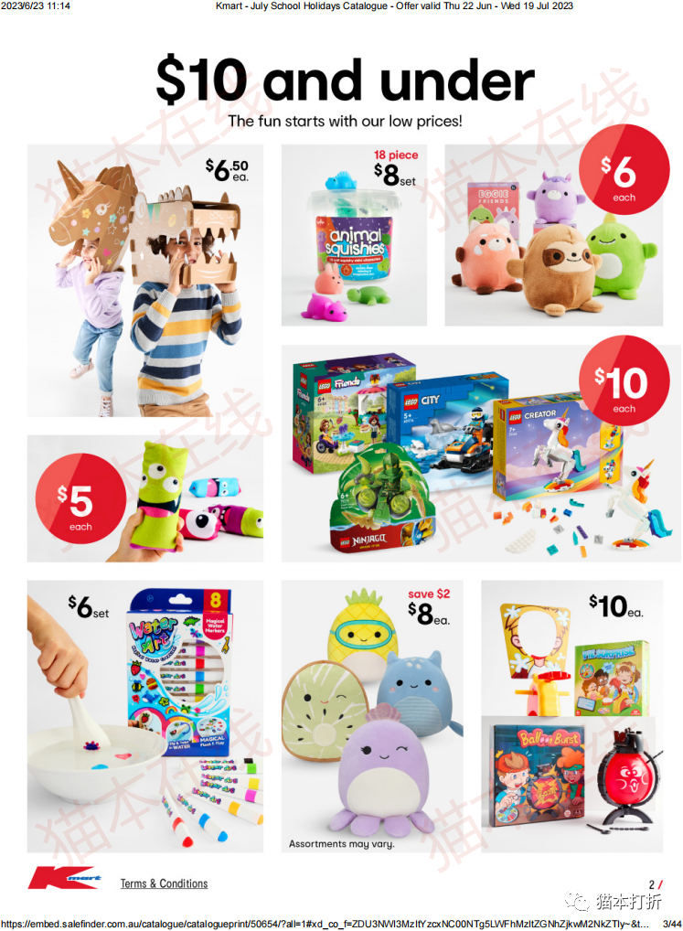 Kmart 6月22日-7月19日打折图册（高清43页）