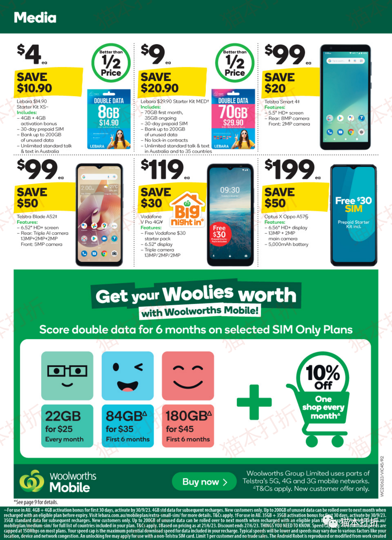 Woolworths 本周最新打折图表 6月21日---6月27日！