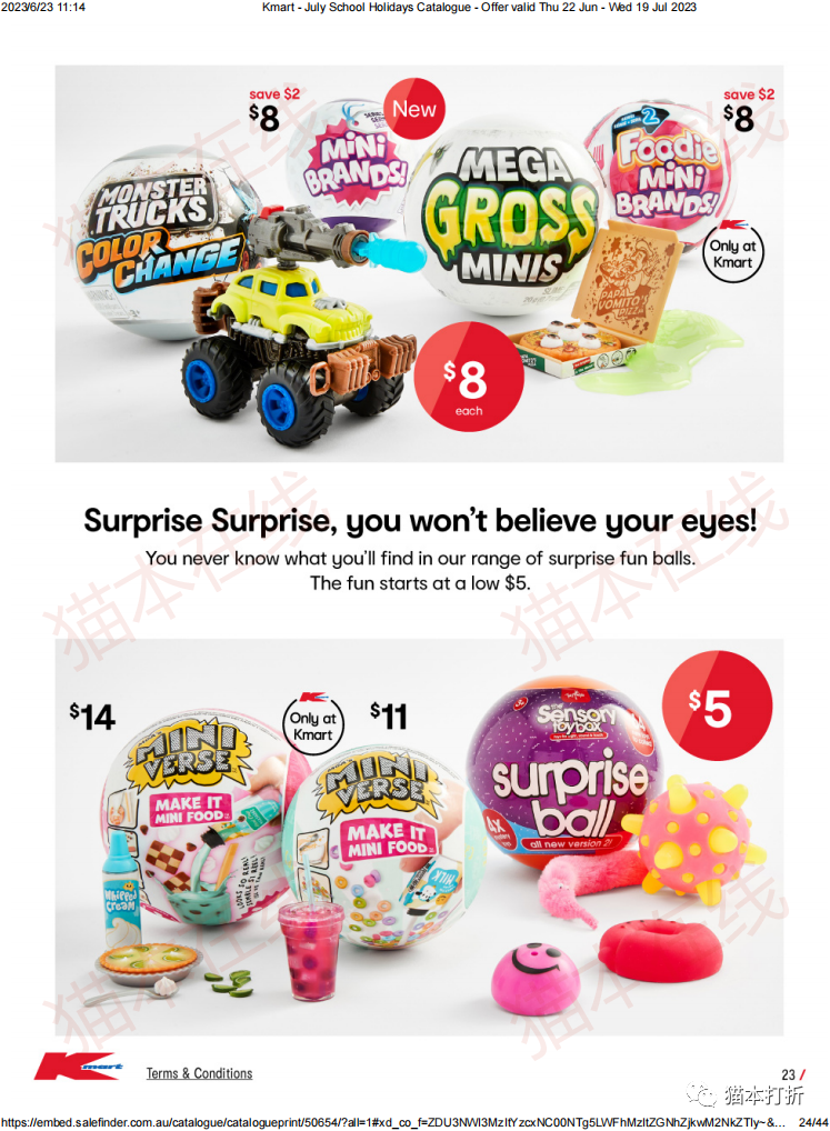 Kmart 6月22日-7月19日打折图册（高清43页）